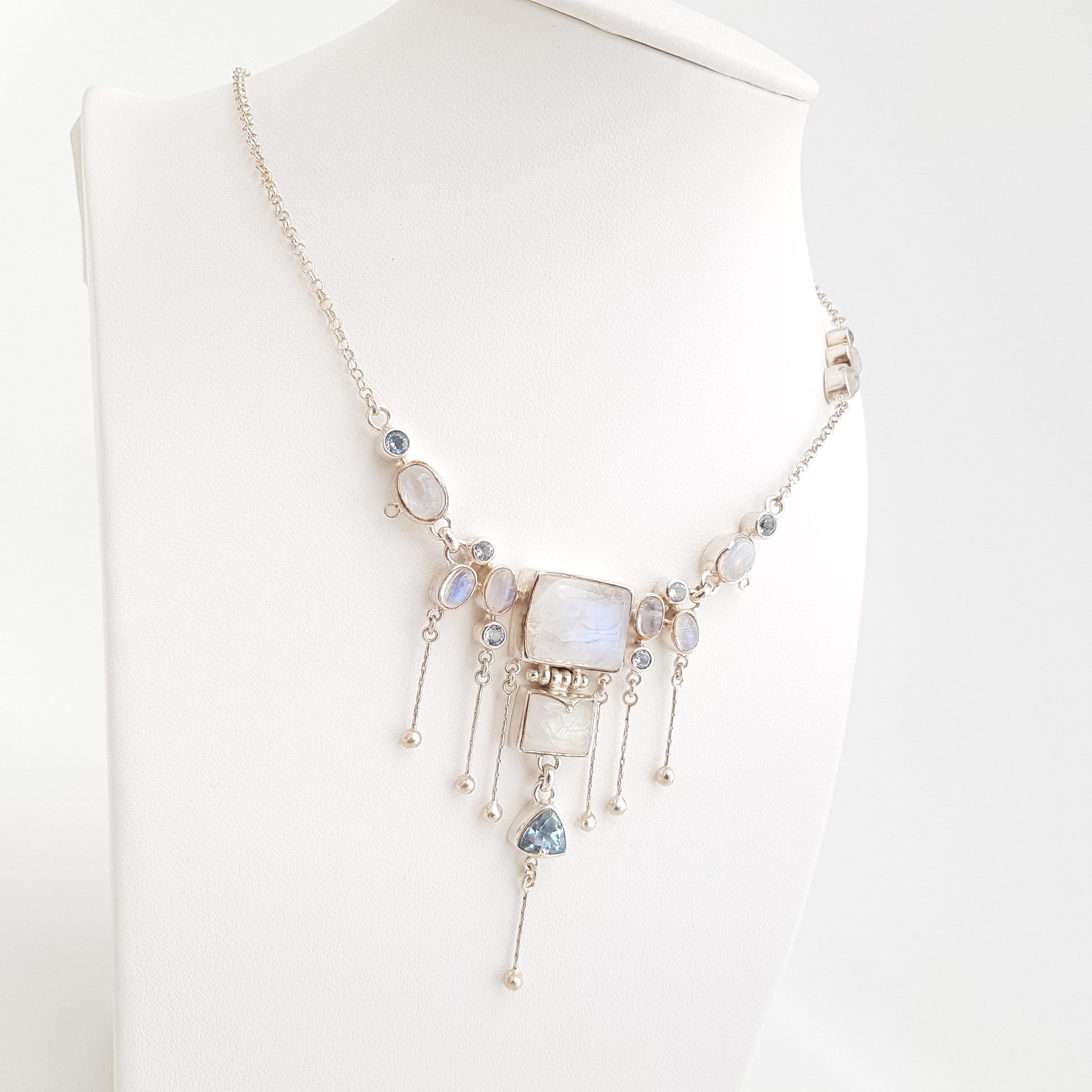 Blue Moon Necklace - Idee D'Arte Positano