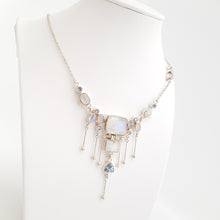 Load image into Gallery viewer, Blue Moon Necklace - Idee D&#39;Arte Positano
