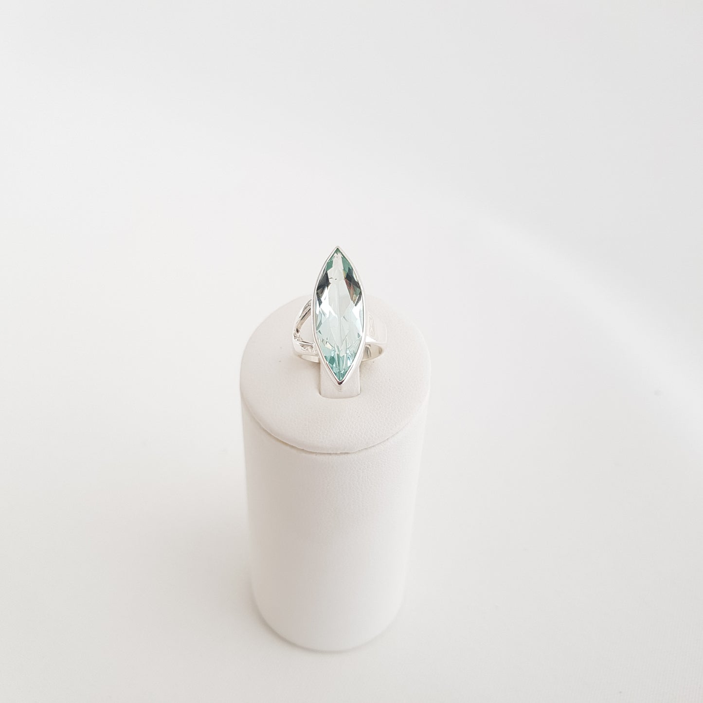 Marquise Ring Obsidian - Idee D'Arte Positano