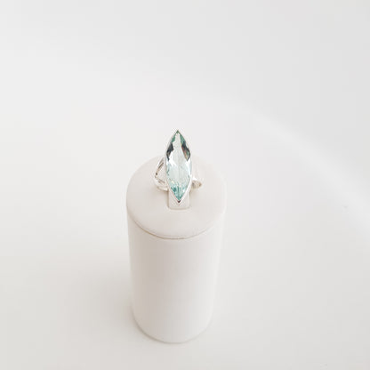 Marquise Ring Obsidian - Idee D'Arte Positano