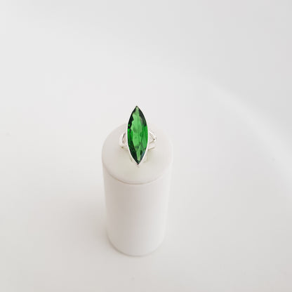 Marquise Ring Obsidian - Idee D'Arte Positano