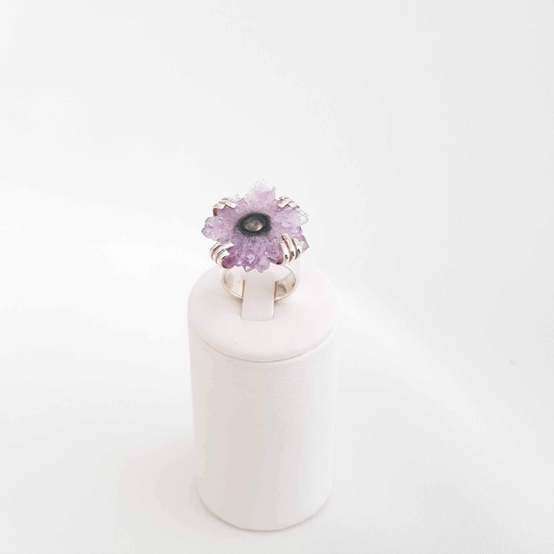 Amethyst Explosion Ring - Idee D'Arte Positano