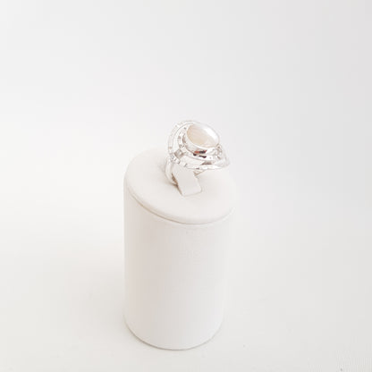 Double silver circles Rings - Idee D'Arte Positano