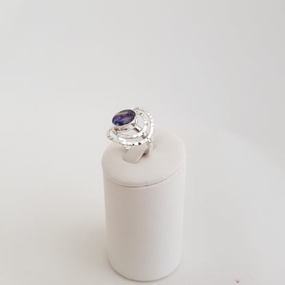 Double silver circles Rings - Idee D'Arte Positano