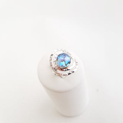 Double silver circles Rings - Idee D'Arte Positano