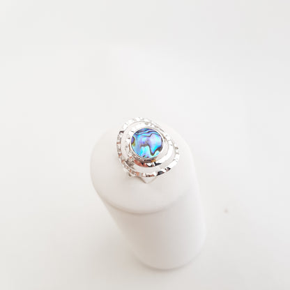 Double silver circles Rings - Idee D'Arte Positano