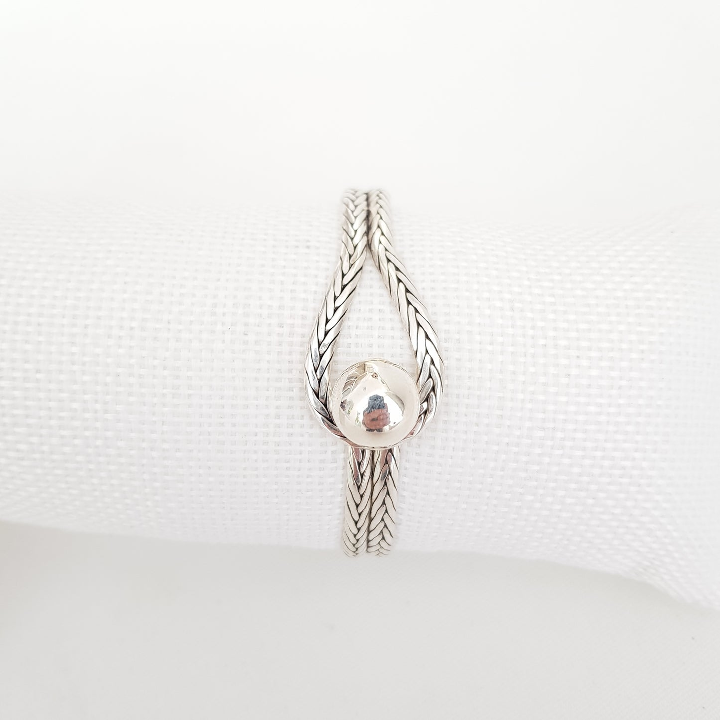 Silver Knot Bracelet. - Idee D'Arte Positano