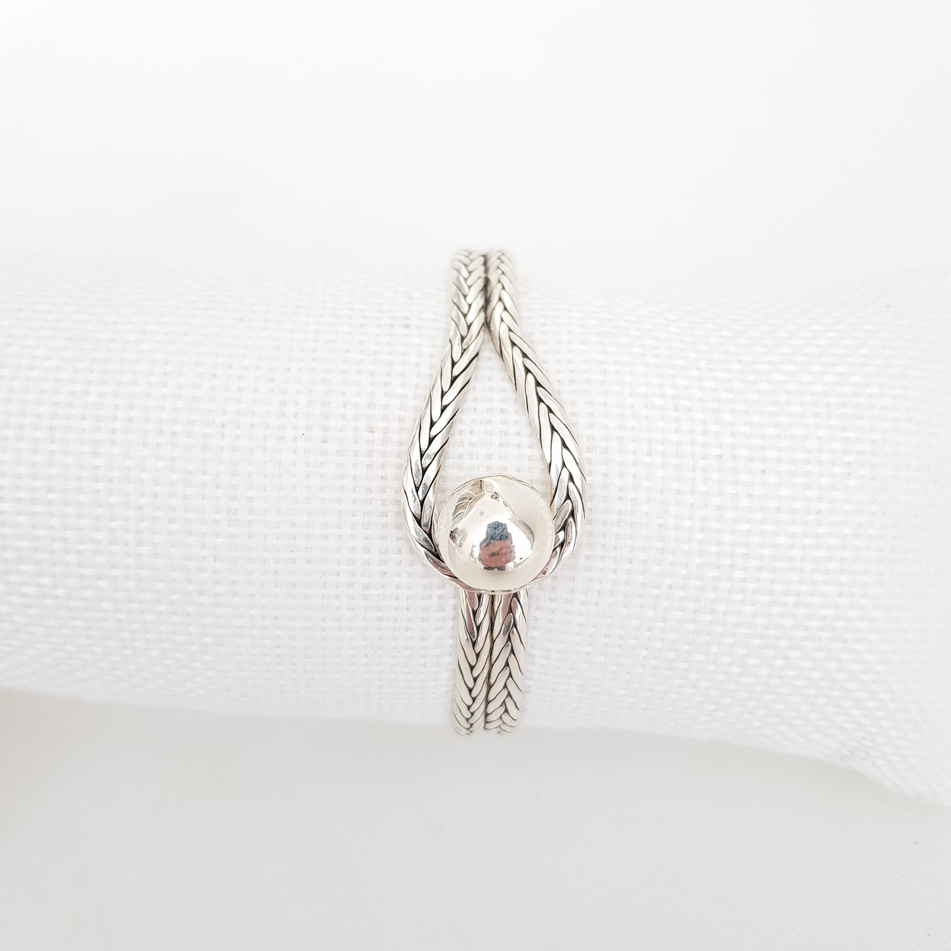 Silver Knot Bracelet. - Idee D'Arte Positano