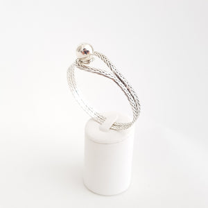 Silver Knot Bracelet. - Idee D'Arte Positano