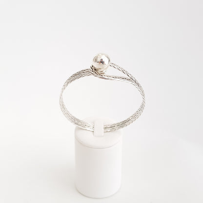 Silver Knot Bracelet. - Idee D'Arte Positano