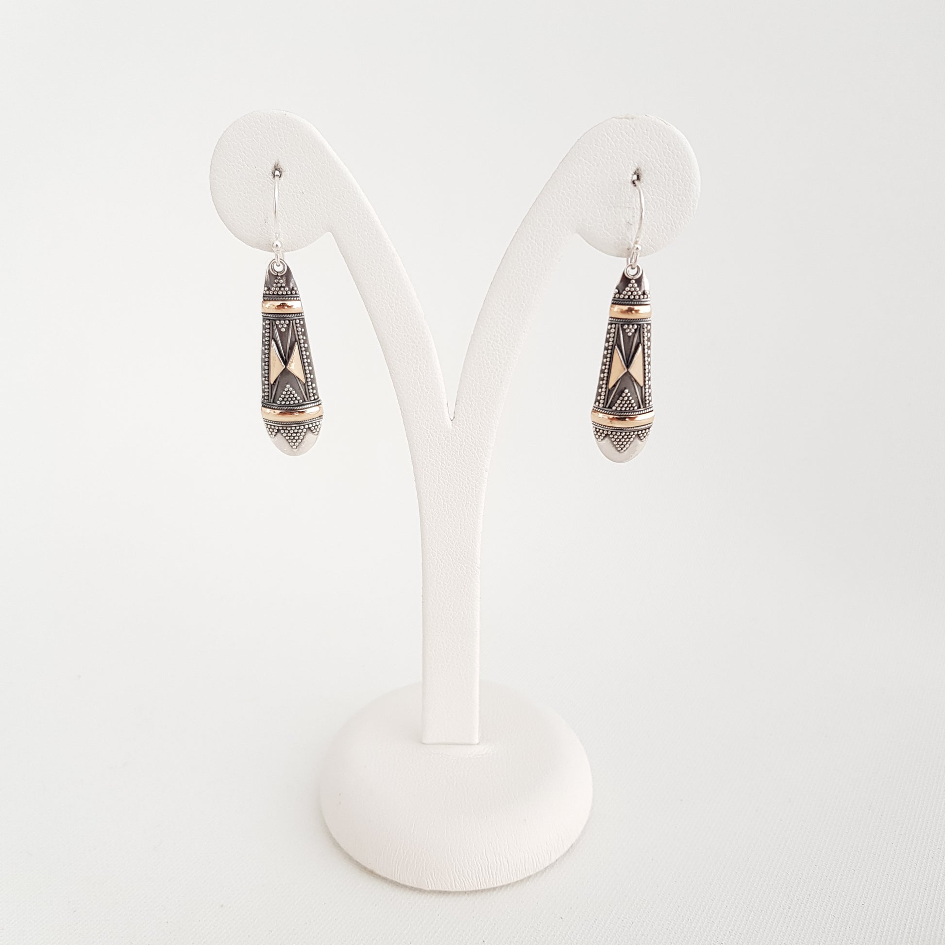 Gold Decoration Earrings - Idee D'Arte Positano