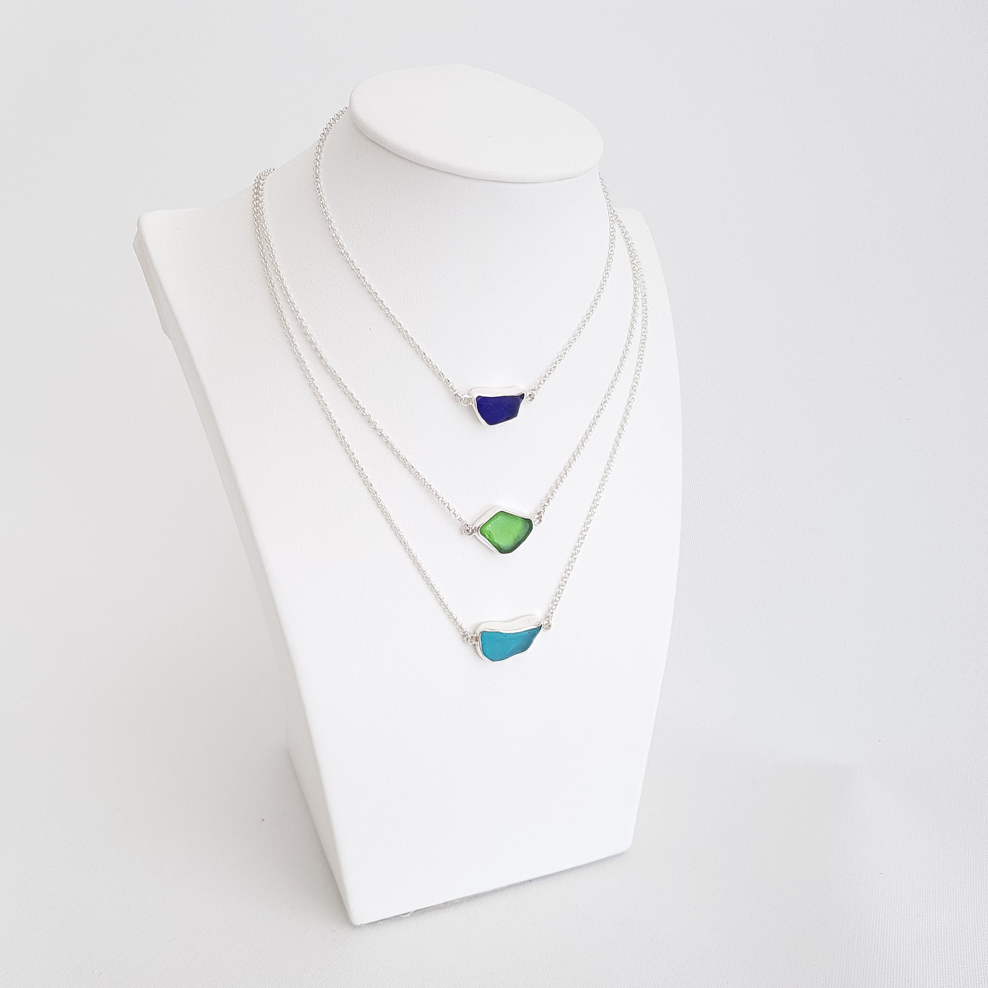 Fiumiciello Sea Glass Necklace - Idee D'Arte Positano