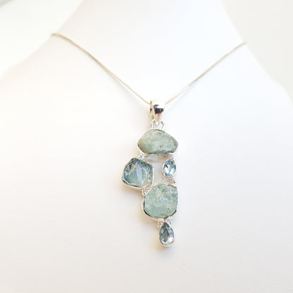 Raw Minerals Pendents - Idee D'Arte Positano