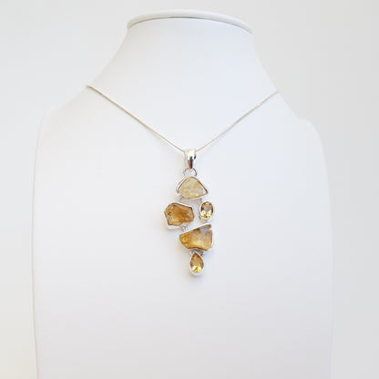 Raw Minerals Pendents - Idee D'Arte Positano