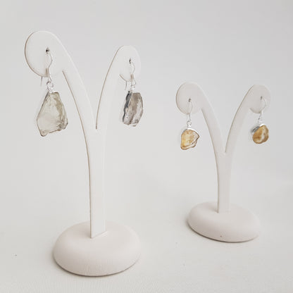 Raw Mineral Earring - Idee D'Arte Positano