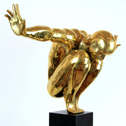 Tuffatore in bronzo - Idee D'Arte Positano