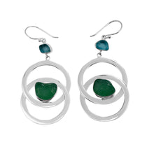 Load image into Gallery viewer, Double Circle Earring
