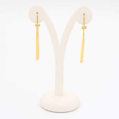 Long & Straight Earrings - Idee D'Arte Positano