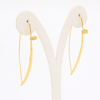 Long & Straight Earrings - Idee D'Arte Positano