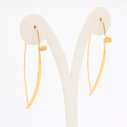 Long & Straight Earrings - Idee D'Arte Positano