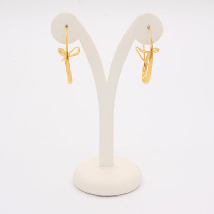 Golden Planet Earrings - Idee D'Arte Positano