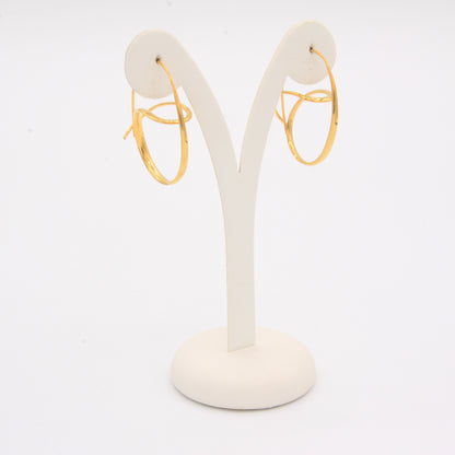 Golden Planet Earrings - Idee D'Arte Positano