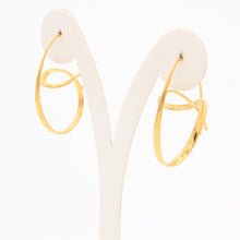Load image into Gallery viewer, Golden Planet Earrings - Idee D&#39;Arte Positano
