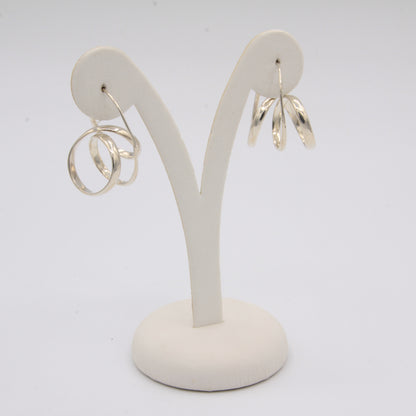 Double twist Earrings - Idee D'Arte Positano
