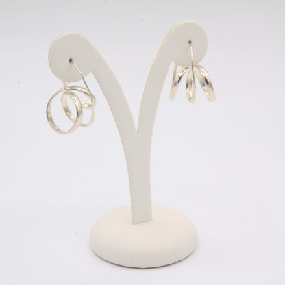 Double twist Earrings - Idee D'Arte Positano