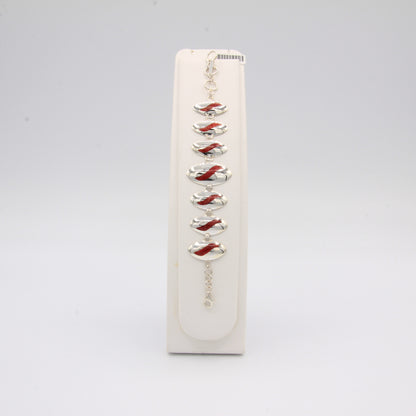 Silver and Colors bracelet - Idee D'Arte Positano