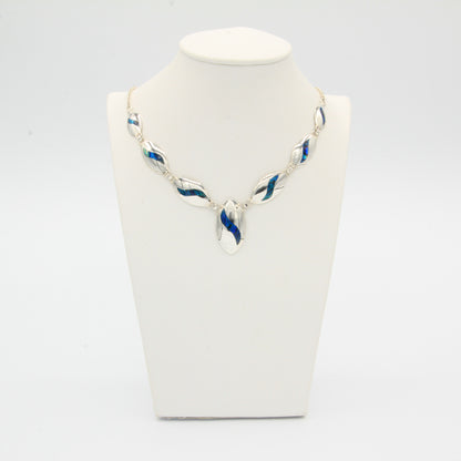 Silver and Colors Necklace - Idee D'Arte Positano