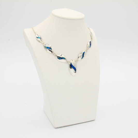 Silver and Colors Necklace - Idee D'Arte Positano