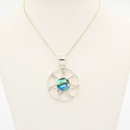 Delicate Sun Pendant - Idee D'Arte Positano