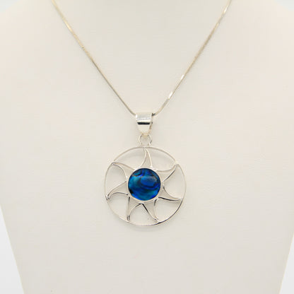 Delicate Sun Pendant - Idee D'Arte Positano