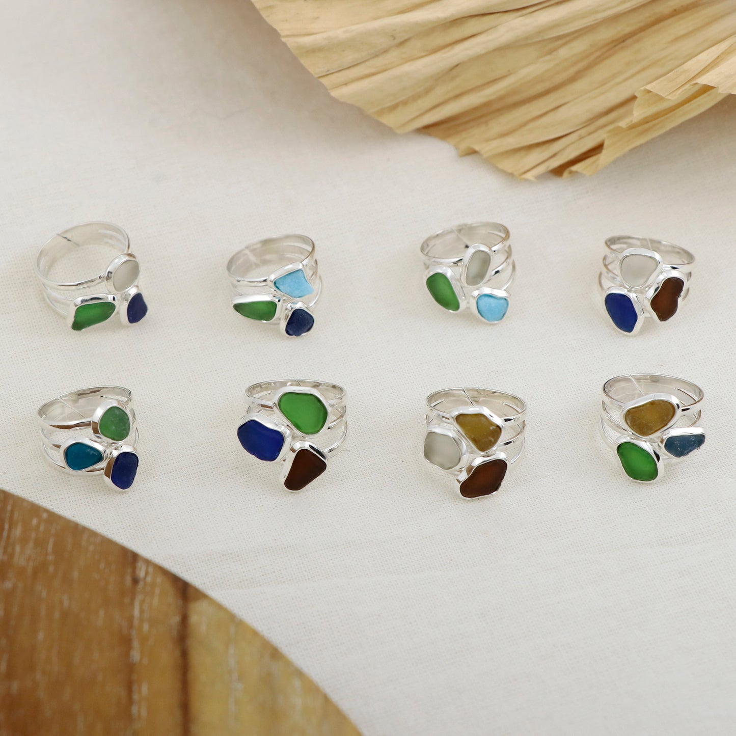 Multi Stain Ring - Idee D'Arte Positano