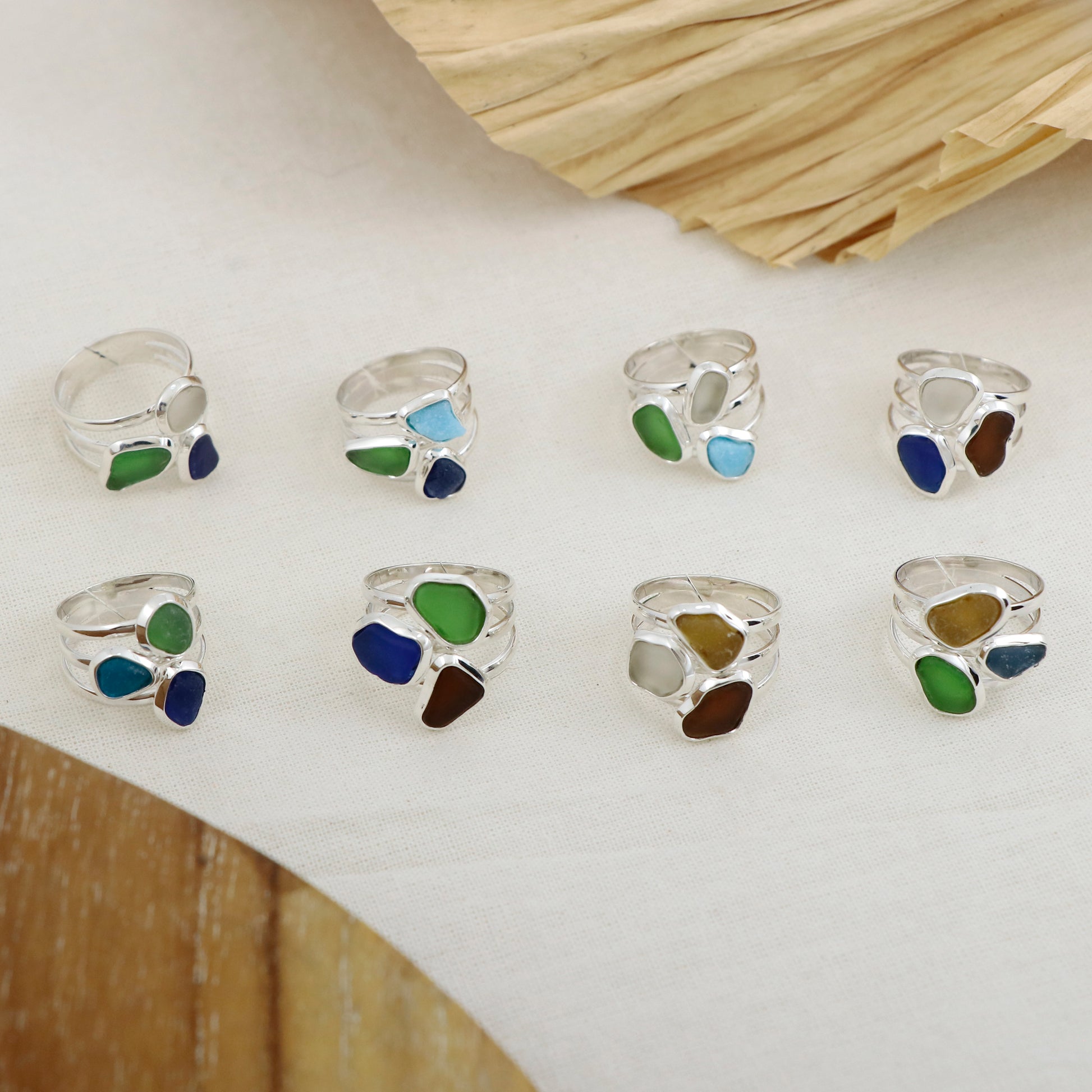 Multi Stain Ring - Idee D'Arte Positano