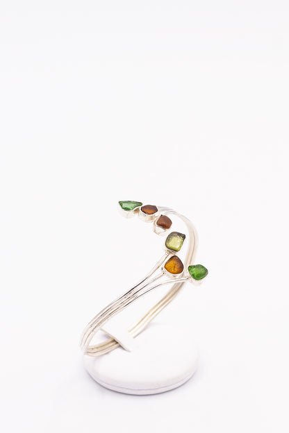 Sea Glass Flexible Bracelet - Idee D'Arte Positano