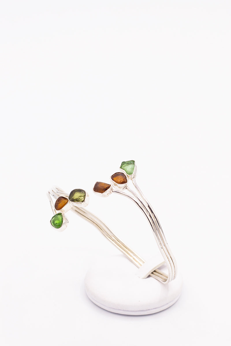 Sea Glass Flexible Bracelet - Idee D'Arte Positano