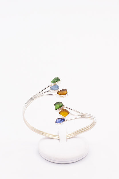 Sea Glass Flexible Bracelet - Idee D'Arte Positano