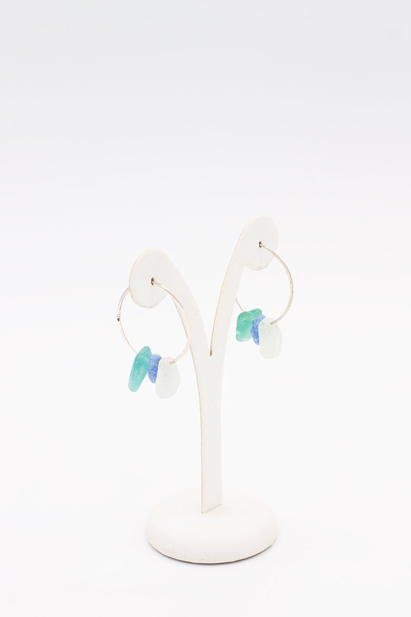 Modern Circle Sea Glass - Idee D'Arte Positano