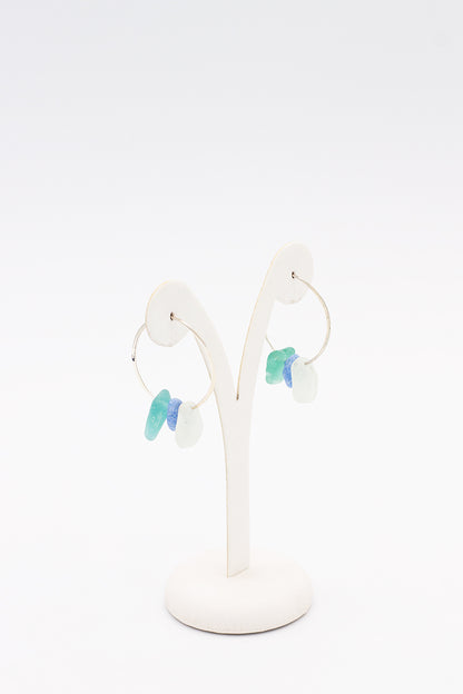 Modern Circle Sea Glass - Idee D'Arte Positano