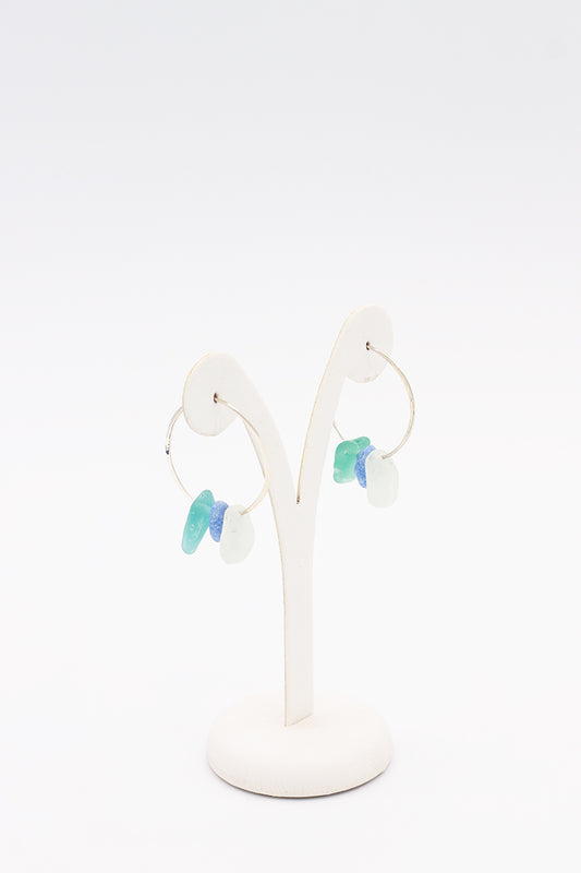 Modern Circle Sea Glass - Idee D'Arte Positano