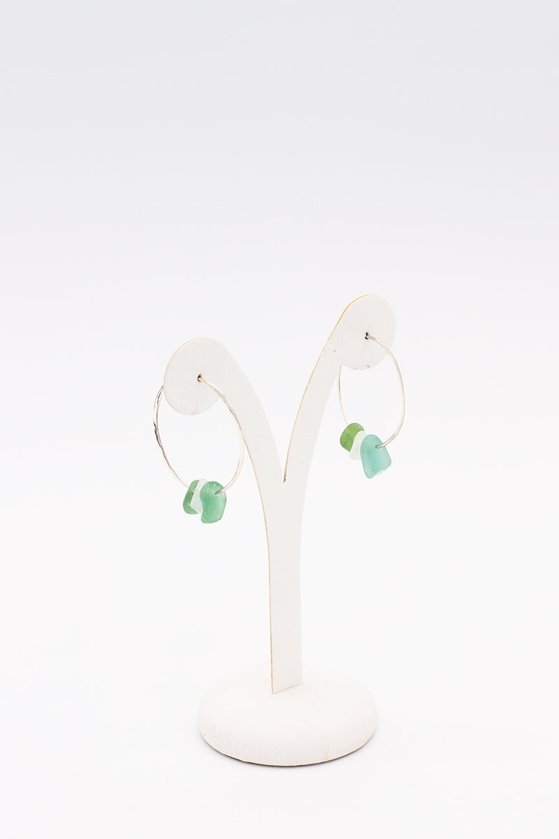 Modern Circle Sea Glass - Idee D'Arte Positano