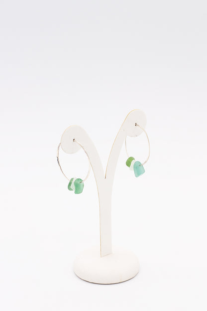 Modern Circle Sea Glass - Idee D'Arte Positano