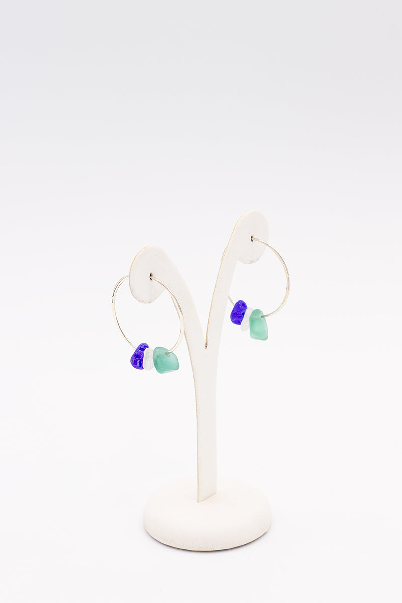 Modern Circle Sea Glass - Idee D'Arte Positano