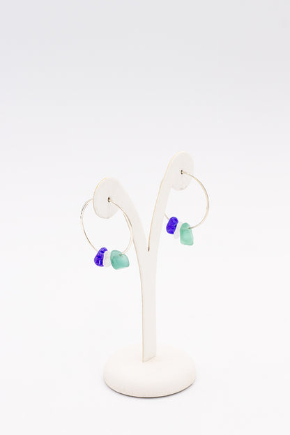 Modern Circle Sea Glass - Idee D'Arte Positano