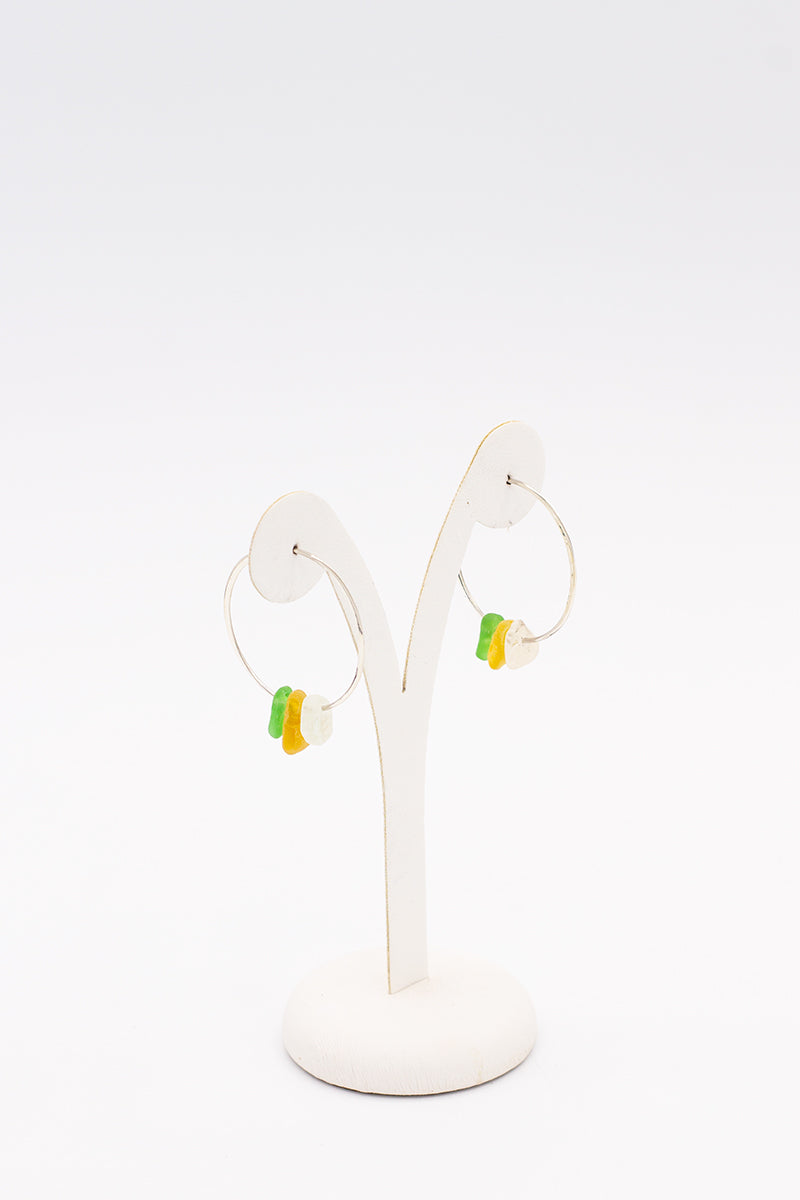 Modern Circle Sea Glass - Idee D'Arte Positano