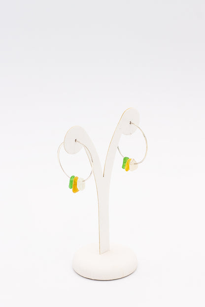 Modern Circle Sea Glass - Idee D'Arte Positano