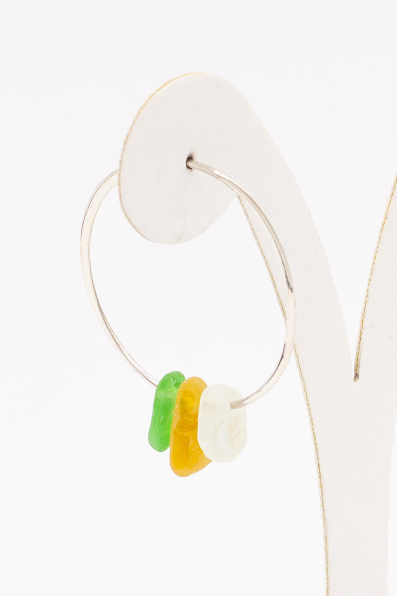 Modern Circle Sea Glass - Idee D'Arte Positano
