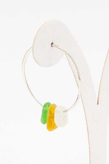Modern Circle Sea Glass - Idee D'Arte Positano